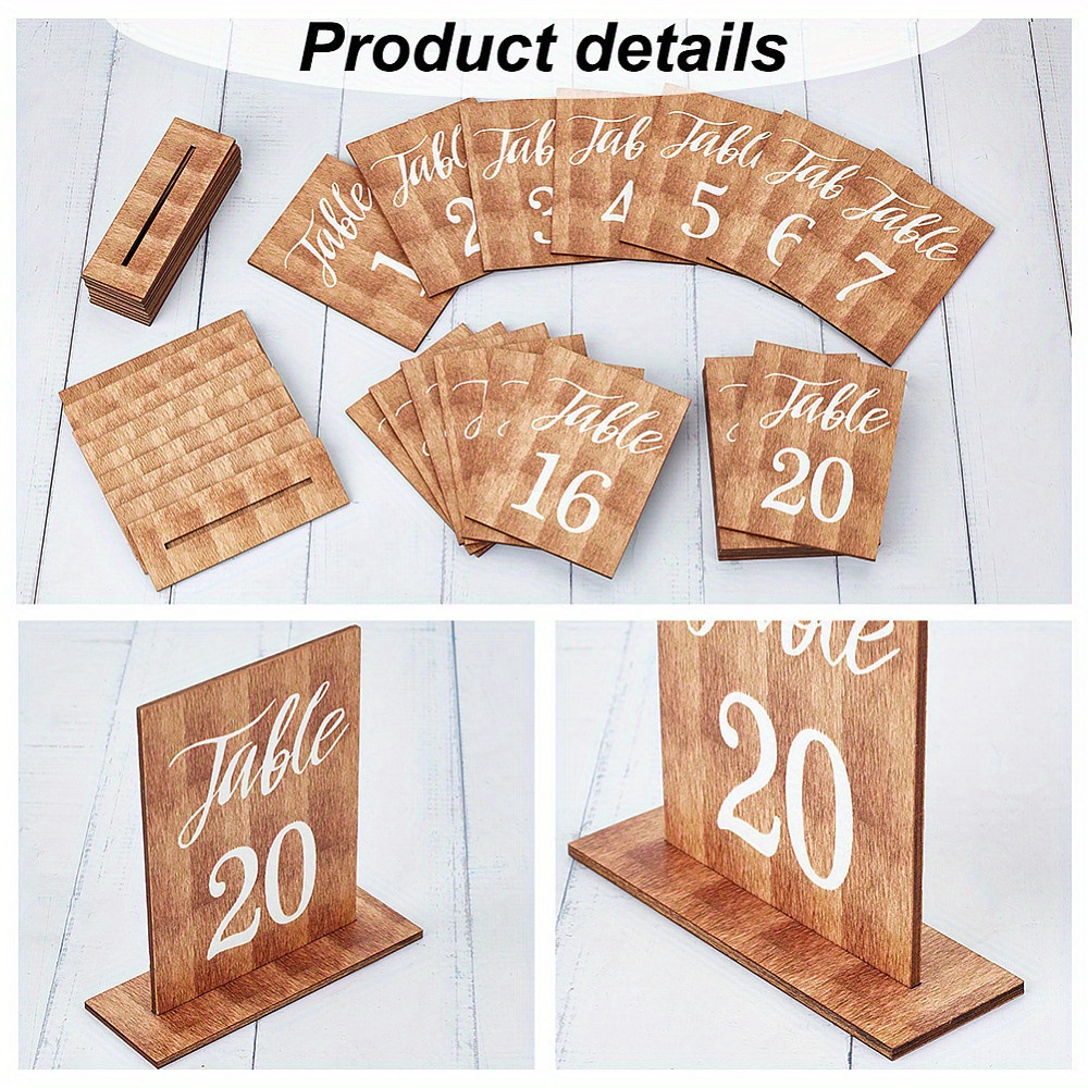 20 قطعة من بطاقات أرقام الطاول - مراجعة Graded Card Display وسعره