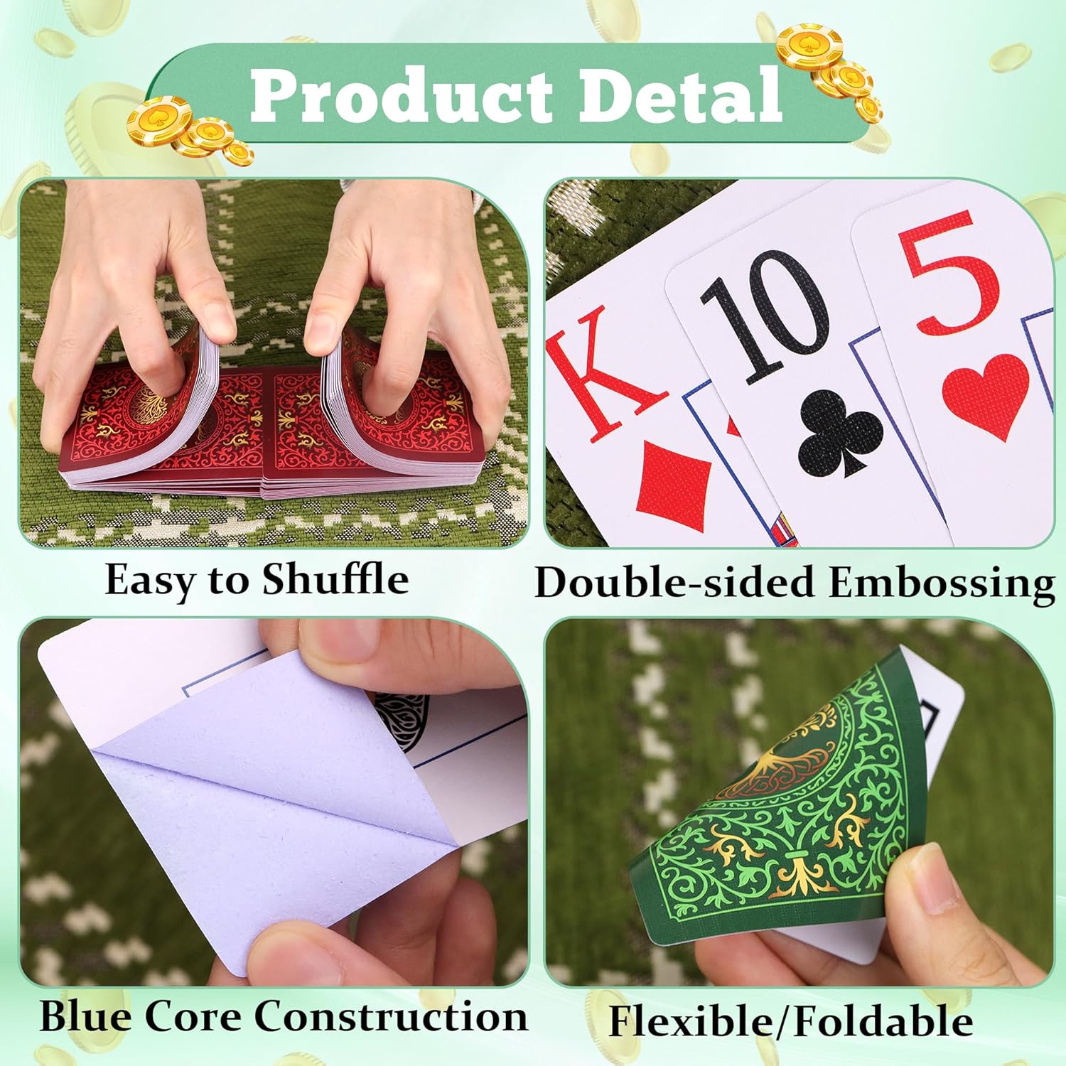مجموعة من 2 أوراق لعب |   أورا - مراجعة Graded Card Display وسعره