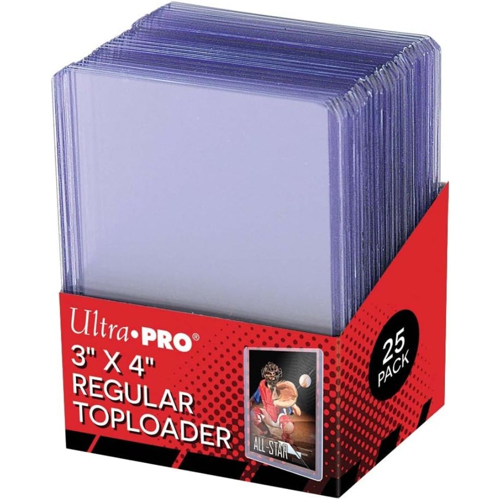 حامل بطاقات رياضية بحجم 25.3 × - مراجعة Card Top Loader وسعره