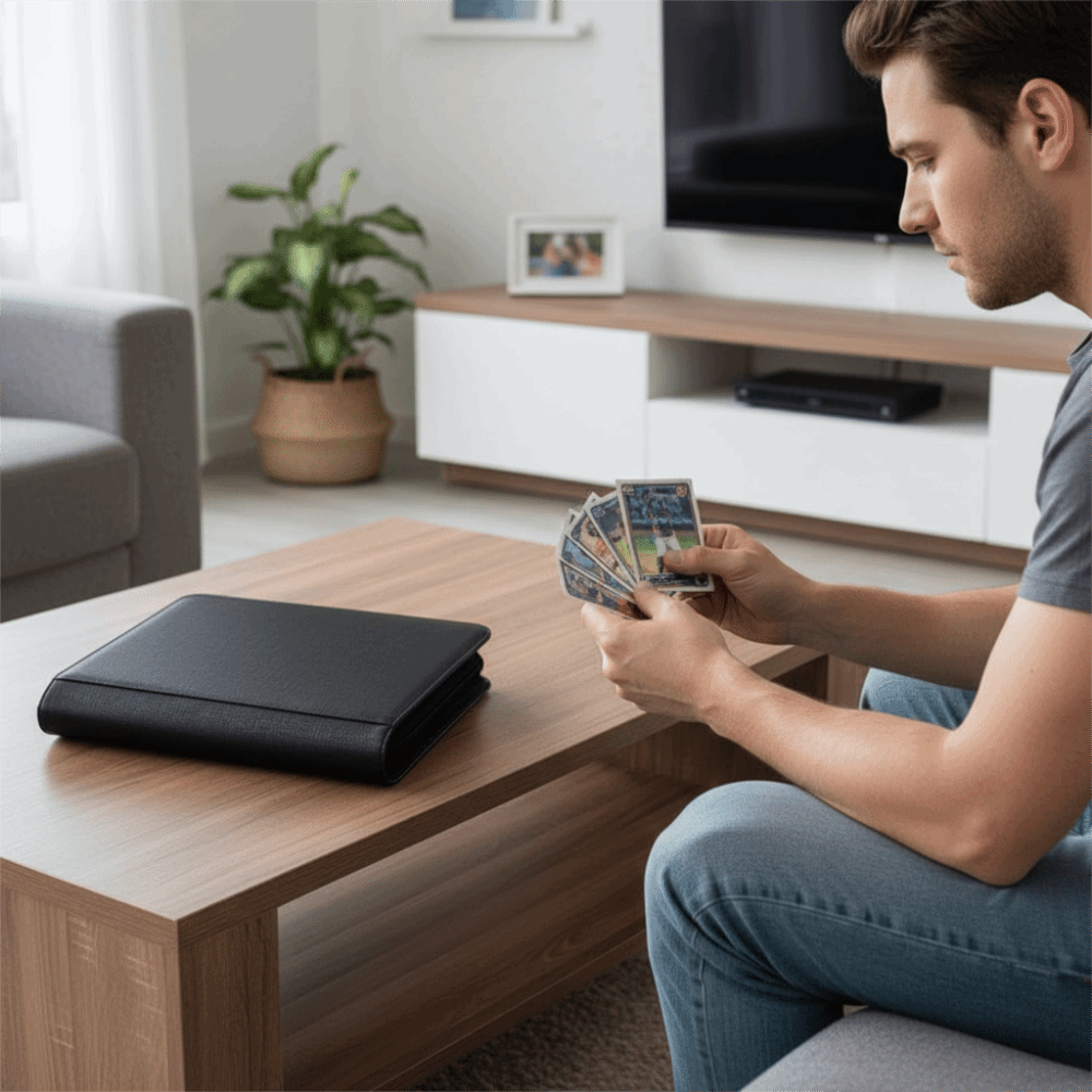 ألبوم تجميع بطاقات PU Toploade - مراجعة Card Top Loader وسعره