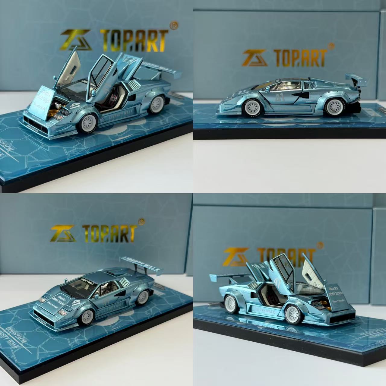 نموذج سيارة TOPART بمقياس 1/64 - مراجعة Die Cast Car 1 64 وسعره