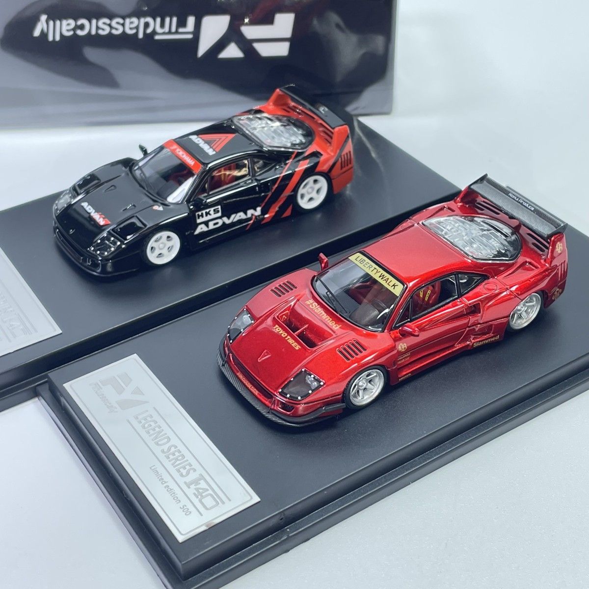 نموذج سيارة فيراري F40 من FY D - مراجعة Die Cast Car 1 64 وسعره