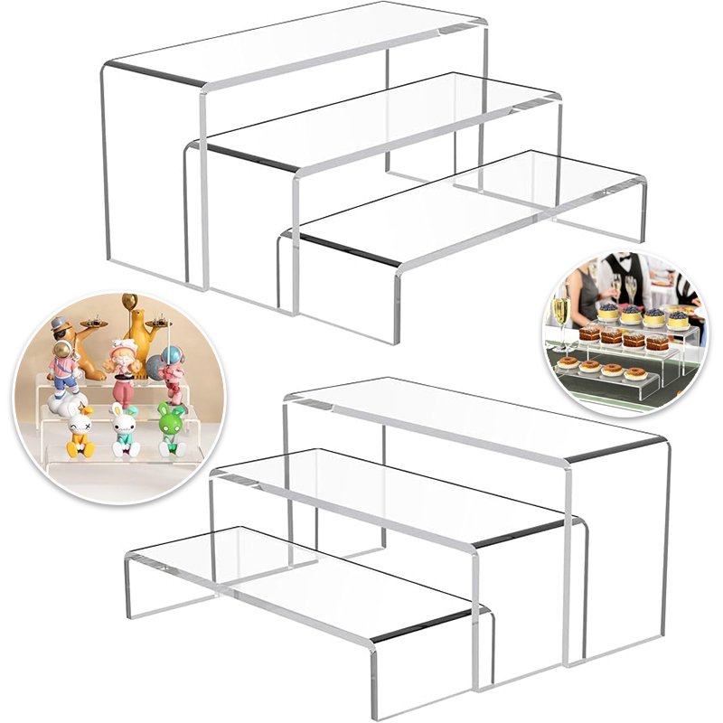 حوامل عرض أكريليك، مجموعة من 3 - مراجعة Display Risers Set وسعره