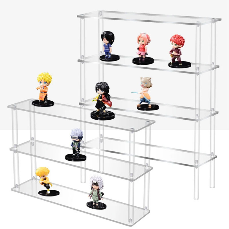 حامل عرض أكريليك شفاف لشخصيات  - مراجعة Display Risers Set وسعره
