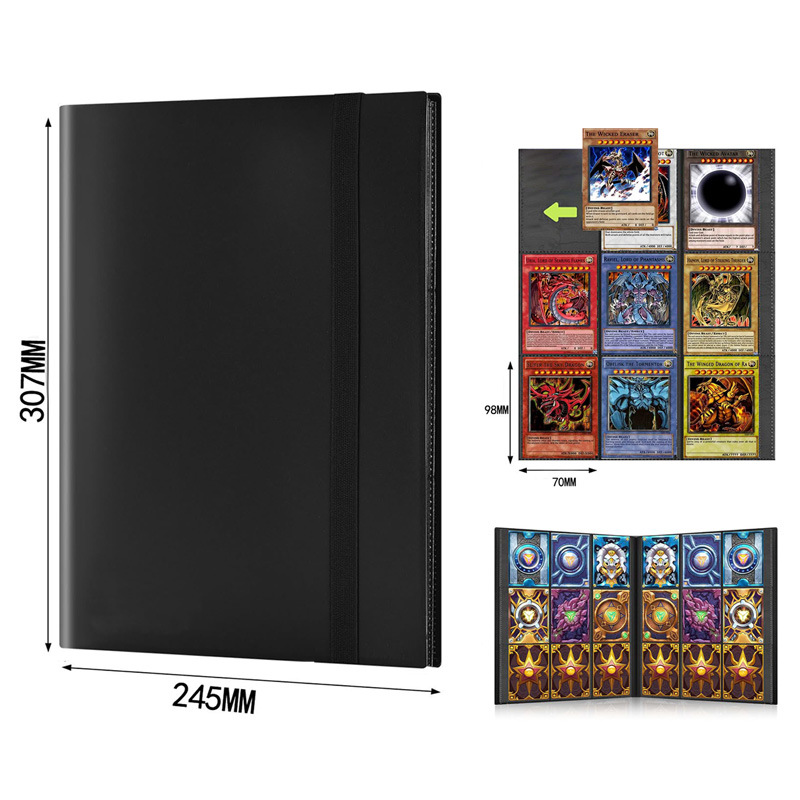 حافظة بطاقات قرطاسية كبيرة الس - مراجعة Trading Card Binder وسعره